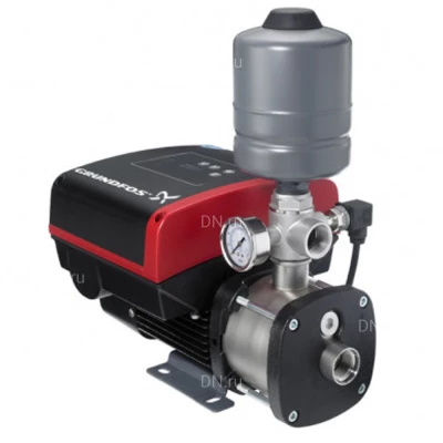 Насосная станция Grundfos CMBE 3-62 поверхностная, корпус - нержавеющая сталь, мощность - 1.21кВт, напор - 62м, производительность - 50л/мин, 220В