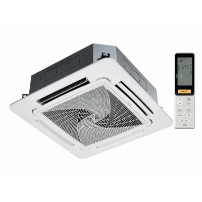 Блок внутренний Haier Super Match Plus AB160S2SR1FA кассетный, инверторный, 4-х поточный, с ИК пультом, мощность охлаждения - 16кВт, мощность обогрева - 17кВт, 220В