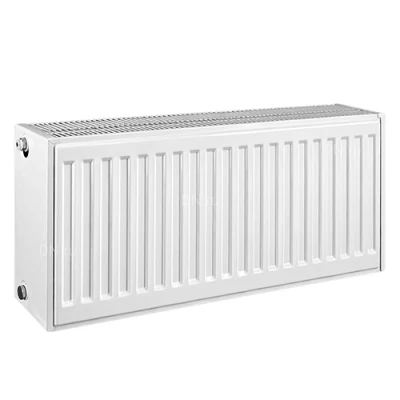 Радиаторы стальные панельные Heaton Ventil Compact, тип 33, 200х600-3000мм, настенные, присоединение резьбовое - 1/2″, теплоотдача - 828-4140Вт, подключение - нижнее, универсальное, материал - сталь, цвет - белый RAL9016