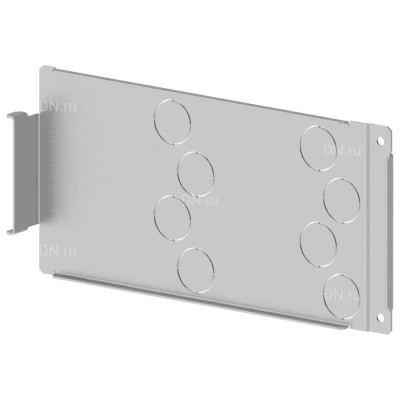 Перегородка аппаратного отсека IEK FORMAT высота - 200мм, вертикальная, боковая, с проходными сальниками, корпус - сталь FO-00-SHCLVS-020