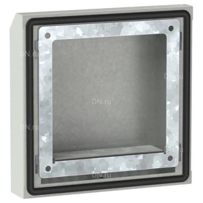 Кожухи защитные IEK TITAN для вентиляционной решетки, корпус - сталь, цвет - серый, IP56