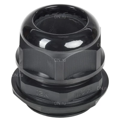 Сальник IEK MG 63, диаметр проводника 35-45мм, корпус - полиамид, цвет - черный, упаковка - 10шт, IP68 YSA20-40-63-68-K02