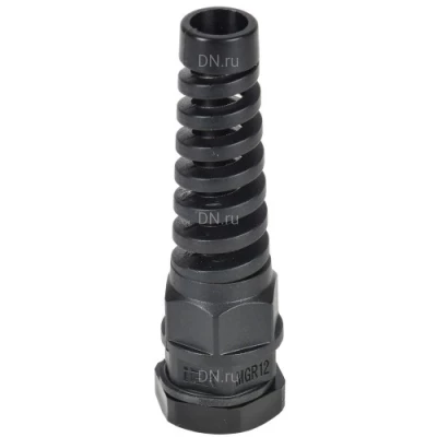 Сальники IEK MGR с гибким отводом, корпус - пластик, цвет - черный