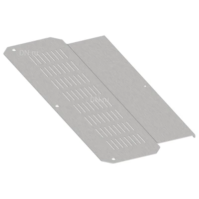 Фланец основания встроенного отсека IEK FORMAT 200х600мм, вентилируемый, ширина - 200мм, высота - 600мм, материал - сталь, цвет - серый, FO-00-FBCV-020-060