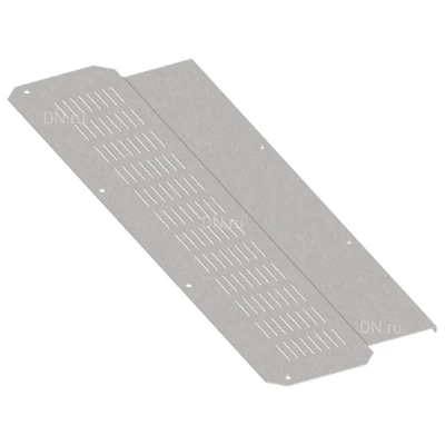 Фланец основания встроенного отсека IEK FORMAT 200х800мм, вентилируемый, ширина - 200мм, высота - 800мм, материал - сталь, цвет - серый, FO-00-FBCV-020-080