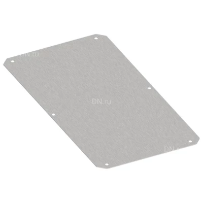 Фланец основания IEK FORMAT 400х600мм, сплошной в шкаф, ширина - 400мм, высота - 600мм, материал - сталь, цвет - серый, FO-00-FBS-040-060