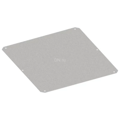Фланец основания IEK FORMAT 600х600мм, сплошной в шкаф, ширина - 600мм, высота - 600мм, материал - сталь, цвет - серый, FO-00-FBS-060-060