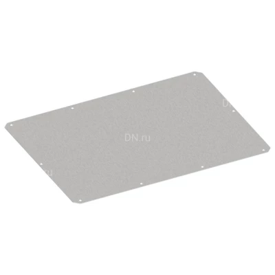 Фланец основания IEK FORMAT 800х600мм, сплошной в шкаф, ширина - 800мм, высота - 600мм, материал - сталь, цвет - серый, FO-00-FBS-080-060