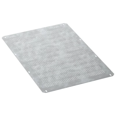 Фланец основания IEK FORMAT 600х800мм, вентилируемый в шкаф, ширина - 600мм, высота - 800мм, материал - сталь, цвет - серый, FO-00-FBV-060-080