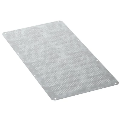 Фланец основания IEK FORMAT 600х1000мм, вентилируемый в шкаф, ширина - 600мм, высота - 1000мм, материал - сталь, цвет - серый, FO-00-FBV-060-100