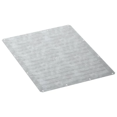 Фланец основания IEK FORMAT 800х1000мм, вентилируемый в шкаф, ширина - 800мм, высота - 1000мм, материал - сталь, цвет - серый, FO-00-FBV-080-100