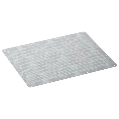 Фланец основания IEK FORMAT 1000х800мм, вентилируемый в шкаф, ширина - 1000мм, высота - 800мм, материал - сталь, цвет - серый, FO-00-FBV-100-080