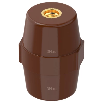 Изолятор IEK SM51 (М8) опорный, материал - полимер, цвет - коричневый, YIS11-51-08-K05