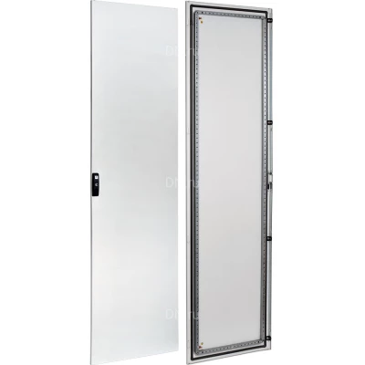 Дверь IEK FORMAT 1800х600мм, высота - 1800мм, ширина - 600мм, IP54, материал - сталь, с порошковым покрытием, цвет - серый, YKM40D-FO-DM-180-060