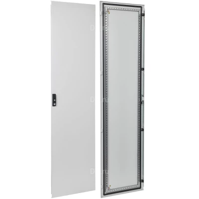Дверь IEK FORMAT 2200х800мм, высота - 2200мм, ширина - 800мм, IP54, материал - сталь, с порошковым покрытием, цвет - серый, YKM40D-FO-DM-220-080