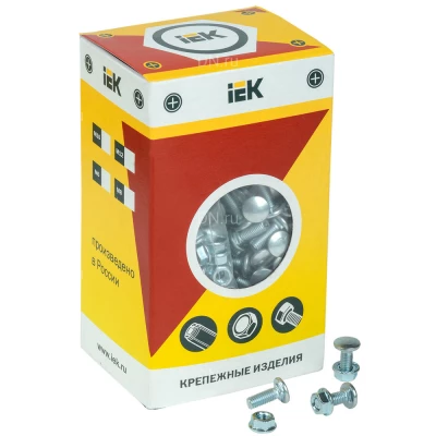 Комплект соединительный IEK КС М6х16мм, корпус - сталь, CLP1M-CS-6-16 (упаковка 200шт)