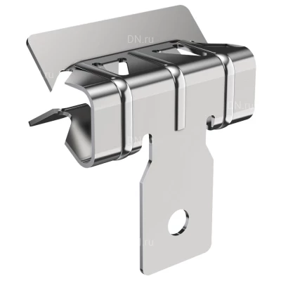 Зажим балочный IEK HDZ 2-7мм с ушком, корпус - сталь, CME30-BZU-HDZ (упаковка 1шт)