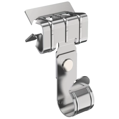 Зажим балочный IEK HDZ 8-14мм под трубу 25мм, корпус - сталь, CME40-BZT-025-HDZ (упаковка 1шт)