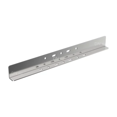 Пластины соединительные усиленные IEK LESTA CLM40D-PSU для лестничных лотков, корпус - сталь, цвет - светло-серый