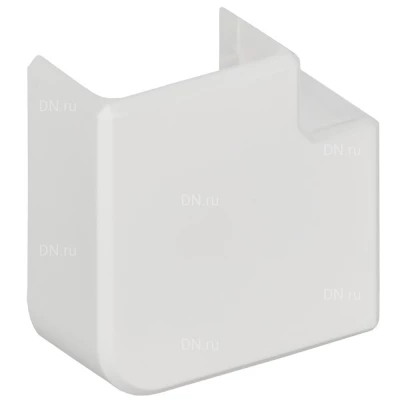 Поворот IEK METRA MINI 90° 15х10мм, материал - пластик, цвет - белый 638103 (замена Legrand 638103)