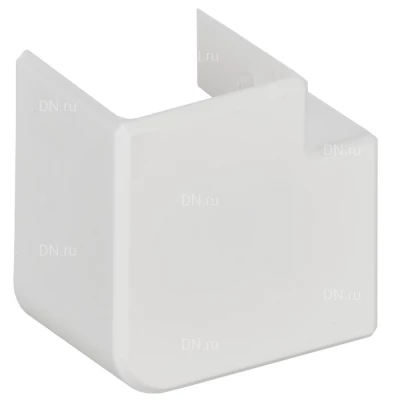 Поворот IEK METRA MINI 90° 16х16мм, материал - пластик, цвет - белый, упаковка - 10шт 638113 (замена Legrand 638113)