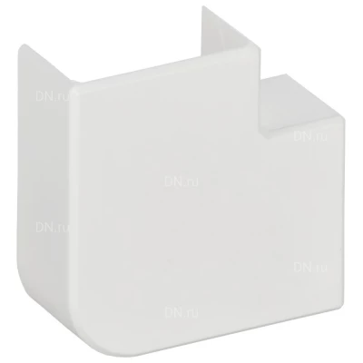 Поворот IEK METRA MINI 90° 24х14мм, материал - пластик, цвет - белый 638133 (замена Legrand 638133)
