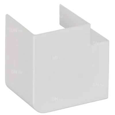 Поворот IEK METRA MINI 90° 40х40мм, материал - пластик, цвет - белый 638183 (замена Legrand 638183)