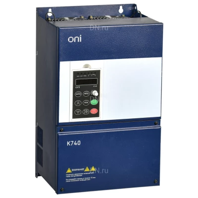 Преобразователь частоты ONI Profibus K740-33-15G18PTRMZ, со встроенным тормозом дроссель, с энкодером, мощность - 15-18.5кВт, ток нагрузки - 32-37А, напряжение - 380В