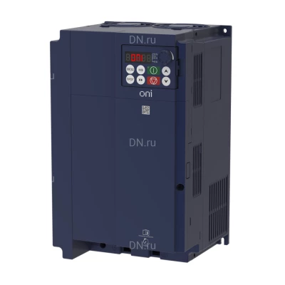 Преобразователь частоты ONI FC-430-33-22G30PT со встроенным тормозным модулем, мощность - 22-30кВт, ток нагрузки - 45-60А, количество фаз - 3, напряжение питания - 380В