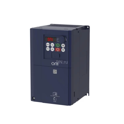 Преобразователь частоты ONI FC-431 FC-431-33-055G075PT, со встроенным тормозным модулем, мощность - 5,5-7.5кВт, ток нагрузки - 13-17А, напряжение - 380В