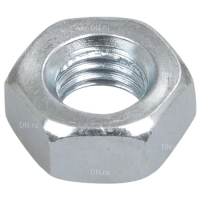 Гайки шестигранные IEK корпус - оцинкованная сталь
