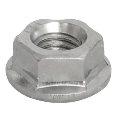 Гайка IEK М6 со стопорным буртом, корпус - оцинкованная сталь, CLP1M-N-6 (упаковка 1шт)