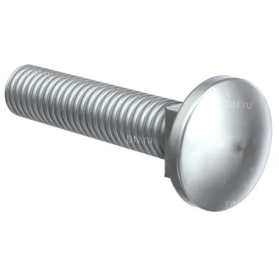 Винты IEK с гладкой головкой и квадратным подголовником, корпус - сталь