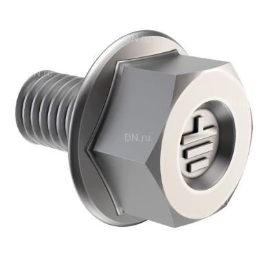 Винт IEK М5х8мм для электрического соединения, корпус - сталь, CMZ12-VT-05-008 (упаковка 100шт)