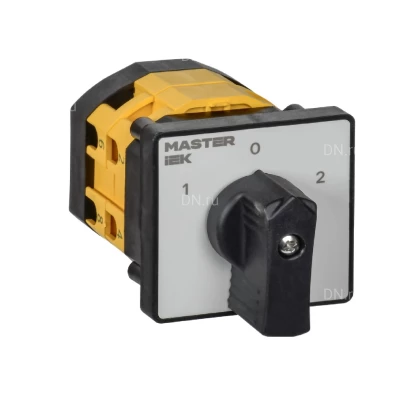 Переключатели кулачковые IEK MASTER MI-CS10 20А напряжение питания 230/400/690B, степень защиты IP20