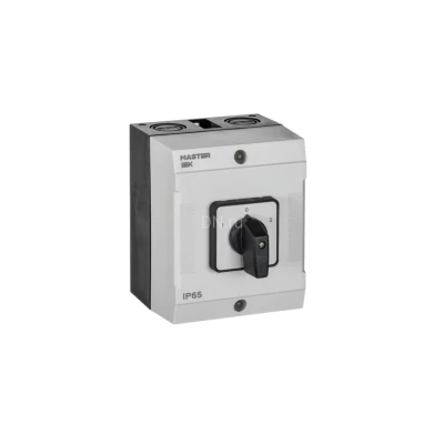 Переключатели кулачковые в боксе IEK MASTER MI-CS20 63А напряжение питания 690B, степень защиты IP65