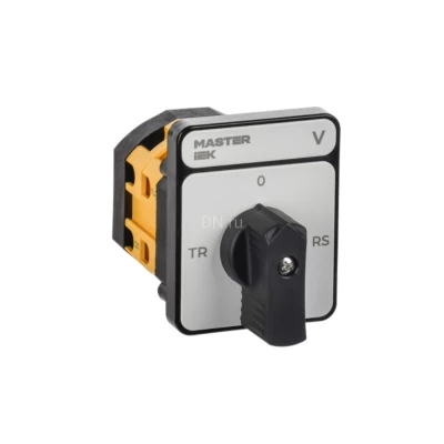 Переключатель кулачковый IEK MASTER MI-CS10-010-067-K02 10А, 4-позиционный, 2 полюса, напряжение питания 230/400/690B, степень защиты IP20