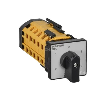 Переключатель кулачковый IEK MASTER MI-CS10-010-023 10А, 5-позиционный, 3 полюса, напряжение питания 230/400/690B, степень защиты IP20