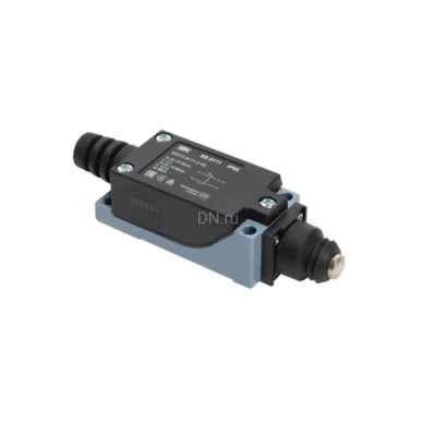 Выключатель концевой IEK КВ-8111 элемент управления — толкатель купольный, степень защиты IP65