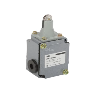 Выключатель концевой IEK ВПК-2111-БУ2 элемент управления — роликовый эксцентрик, напряжение питания 10А, степень защиты IP65