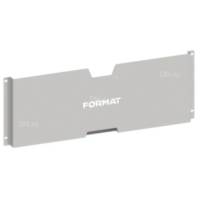 Карман IEK FORMAT 800 для документации, ширина - 800мм, материал - металл, цвет - серый (RAL 7035), FO-00-PD-080