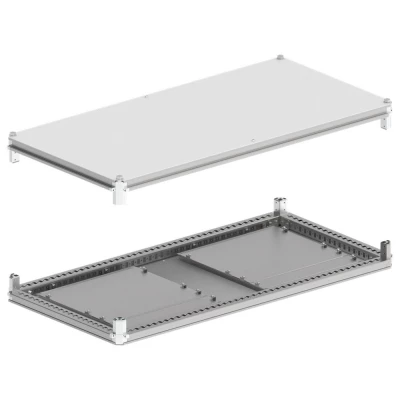 Крыша и основание IEK FORMAT 1200х600мм, ширина - 1200мм, глубина - 600мм, IP54, материал - сталь, покрытие - порошковая окраска, цвет - серый, YKM40D-FO-KO-120-060-54