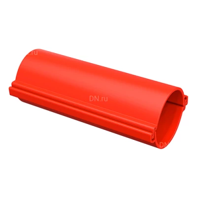Трубы разборные IEK 110-160мм гладкие, материал - ПВХ, длина 3м, цвет - красный