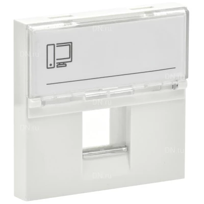 Панель лицевая Keystone IEK PRIMER 2 модуля, цвет - белый PR-KK40D-PLK-0-2-K01