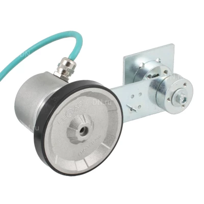 Энкодер инкрементальный INNOCONT EIM 5025OS1-R2 Ду50 с мерным колесом - 250мм, материал корпуса - алюминий, контактная поверхность - нитрильный каучук/резина, разрешение - 1имп/1мм, напряжение - 5-30В, выход - HTL, IP64, радиальный кабель - 2м