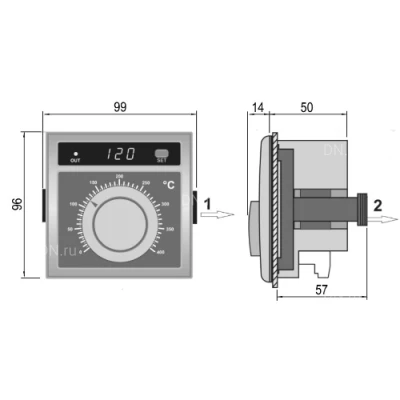 Контроллеры температурные серии TRT-AD-L-230-J