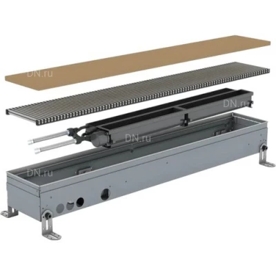 Конвекторы внутрипольные Jaga Clima Canal Metal без решетки