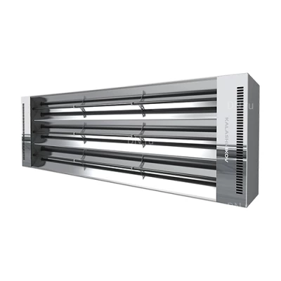 Обогреватели инфракрасные KALASHNIKOV KIRH-E-T электрические, мощность - 1-6кВт, площадь обогрева - 10-60м2, IP20, 220-400 В