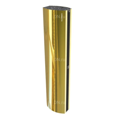 Тепловая завеса KALASHNIKOV KVC-S22W35-31 GL с водяным нагревателем, мощность - 35кВт, высота - 2214мм, длина потока воздуха - 3.5м, IP21, 380В, цвет - золото