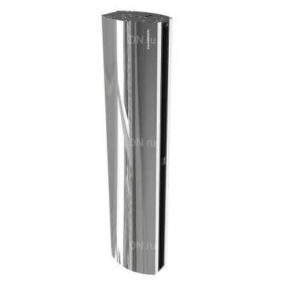 Тепловая завеса KALASHNIKOV KVC-S22W35-31 SL с водяным нагревателем, мощность - 35кВт, высота - 2214мм, длина потока воздуха - 3.5м, IP21, 380В, цвет - серебро